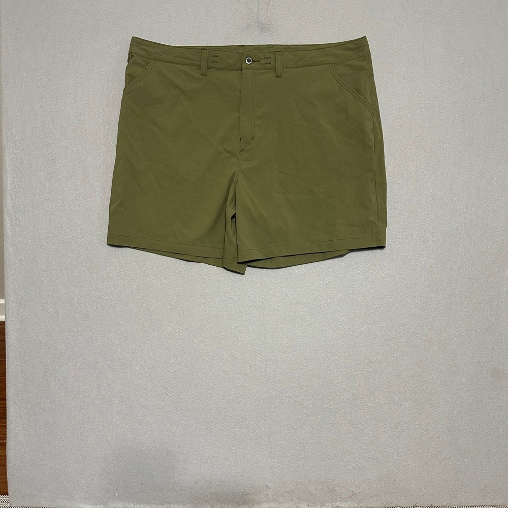 Patagonia Quandary Shorts Womens 22 Fatigue Green Hiking Outdoor Performance 5in